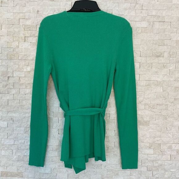 Cabi Green Spearmint Cocktail Wrap Cardigan. Size Medium. NWOT! - Picture 3 of 5